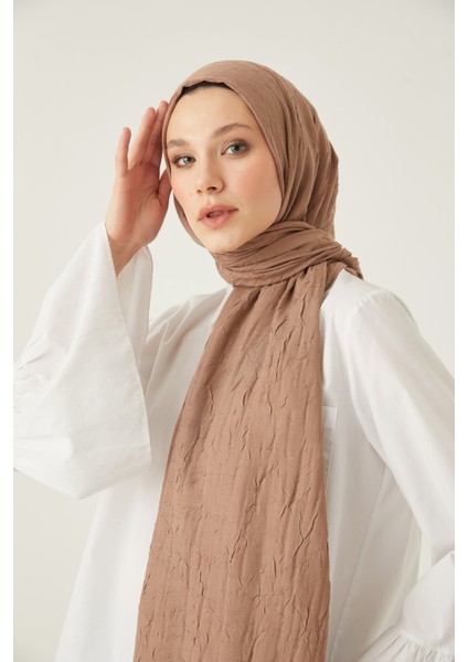 Frescoscarfs Kadın Tesettür Bambu Kraş Şal