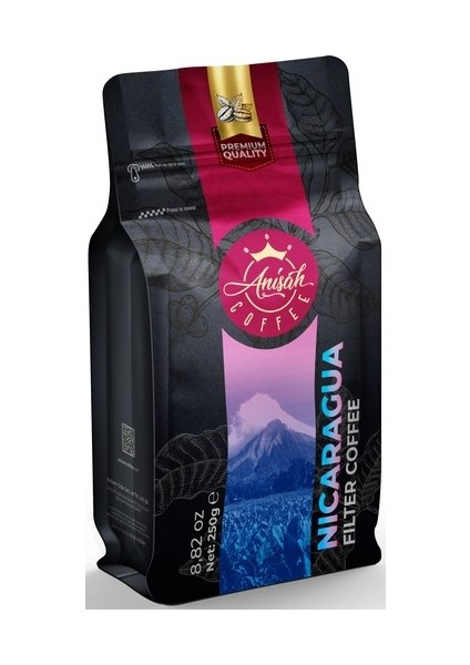 Filtre Kahve Nıcaragua-Çekirdek 250 gr