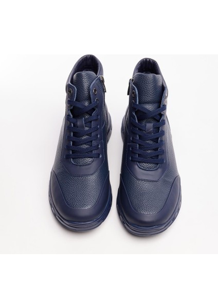 Bağcıklı Fermuarlı Hakiki Deri Erkek Bot modelleri