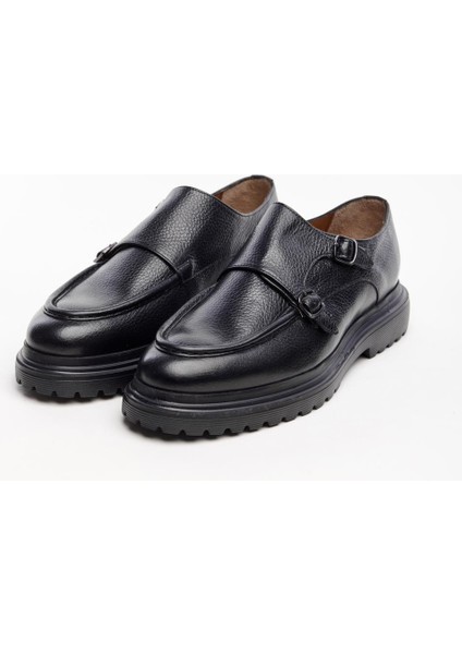 Hakiki Deri Çift Tokalı Erkek Ayakkabı fiyatları