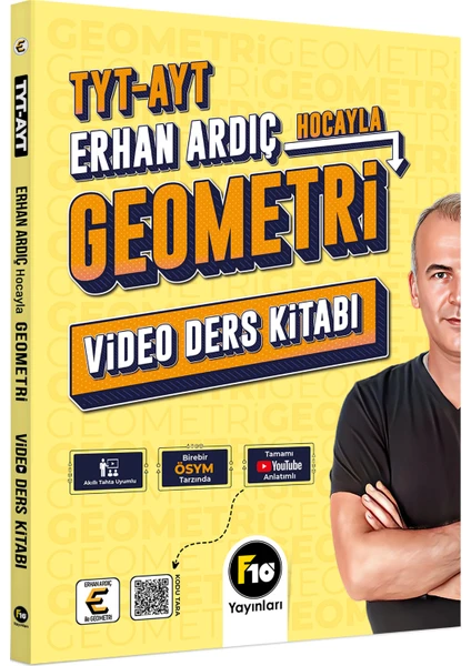 F10 Yayınları Erhan Ardıç Hocayla Tyt-Ayt Geometri Video Ders Kitabı