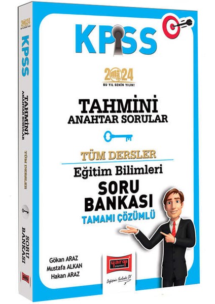 2024 KPSS Eğitim Bilimleri Anahtar Serisi Tahmini Anahtar Sorular Soru Bankası