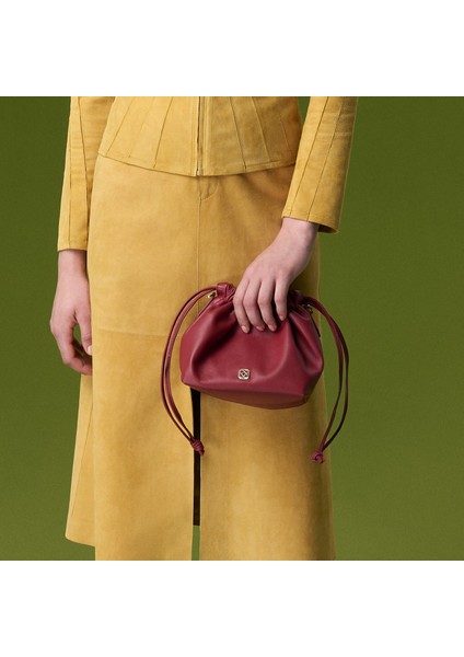 Maria Kırmızı Kadın Deri Omuz Çantası