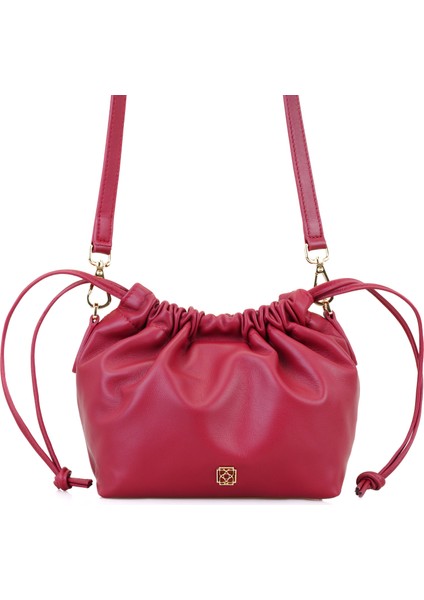 Maria Kırmızı Kadın Deri Omuz Çantası fiyatları