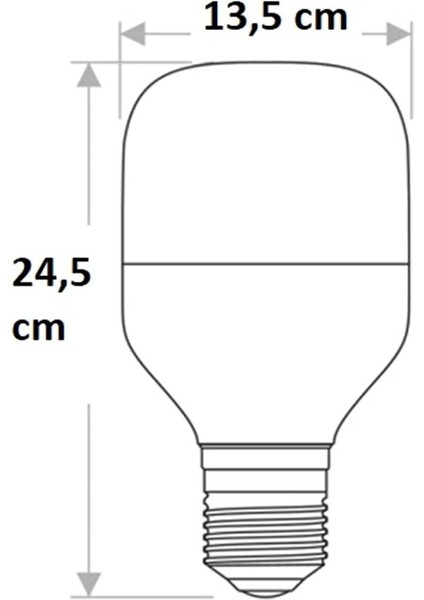 55 W LED Ampul CT-4262 - Beyaz Işık