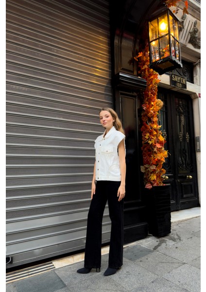 Kadın Tasarım Taşlı Kot Ceket modelleri