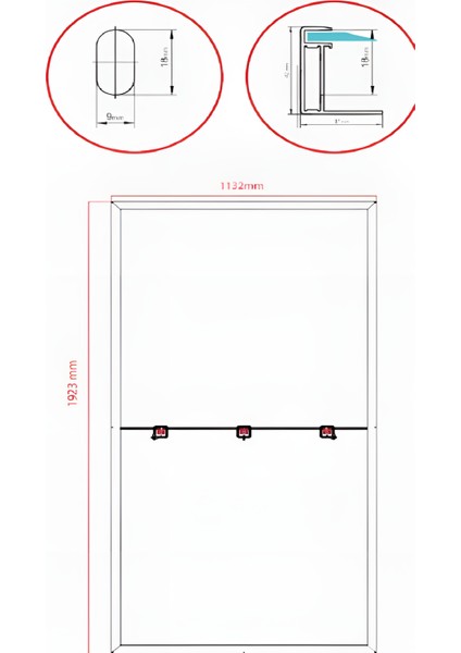 Monokristal Güneş PANELI-455W-120 Hücreli