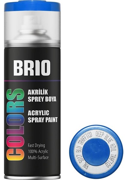 Sprey Boya Akrilik Trafik Mavi B5017 400 Ml