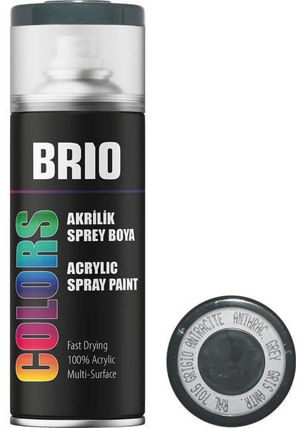 Sprey Boya Akrilik Antrasit Gri B7016 400 Ml