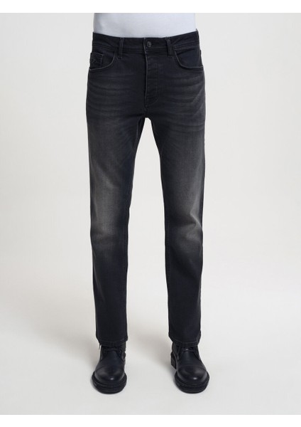 Boot-Cut Slim Fit Erkek Pantolon