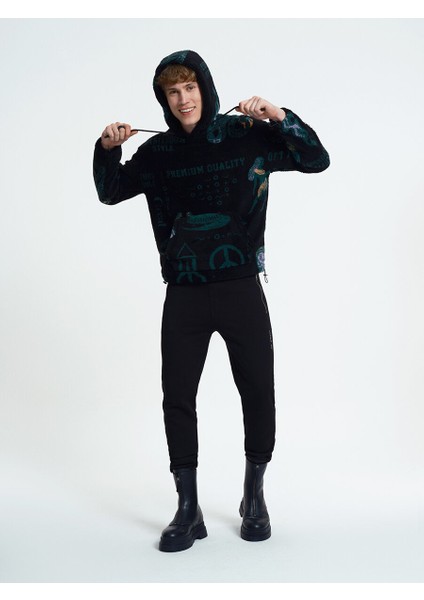 Oversize Fit Erkek Sweatshirt modelleri
