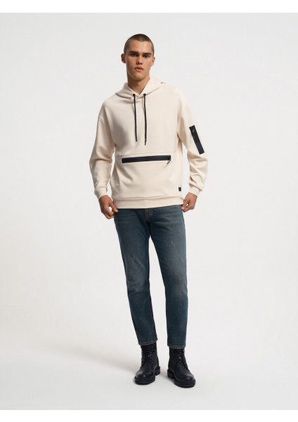 Oversize Fit Erkek Sweatshirt