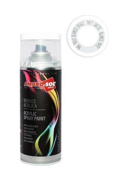 Sprey Boya Beyaz Mat B9010M 400Ml