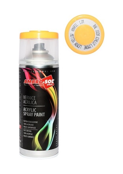 Sprey Boya Kavun Sarı B1028 400 Ml