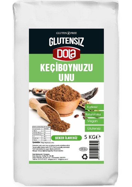 Glutensiz Keçiboynuzu Unu 5 kg