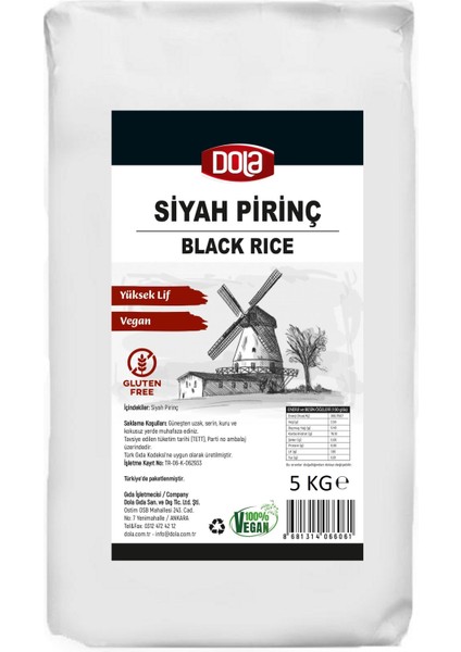 Siyah Pirinç 5 kg