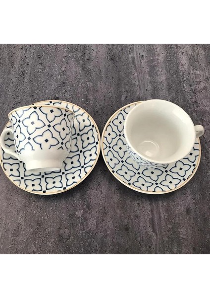 Karışık 2'li Türk Kahvesi Porselen Fincan Seti Geleneksel Seramik Kahve Kupaları En Iyi Ev Dekor Demistasse Espresso Türk Kahvesi Hediyeler (Yurt Dışından) fırsatları