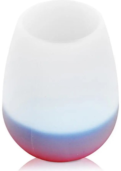 Açık Kırmızı 300-400 ml Katlanabilir Kırmızı Şarap Silikon Bardak Taşınabilir Su Şarap Drinkink Bardak Ev Açık Piknik Barbekü Aile Yemeği Şarap Cam Çay Bardağı (Yurt Dışından)