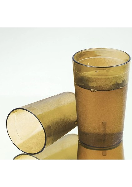 Şeffaflık 12OZ 355ML 4 Adet Yeniden Kullanılabilir Su Içme Bardağı Dayanıklı Içme Bardakları Plastik Bardak Kola Kahve Soda Parti Içecek Bardağı Içecek Aksesuarları (Yurt Dışından)