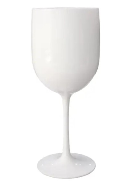 Beyaz 400-600ML 480 ml Şarap Bardağı Darbeye Dayanıklı Yüksek Stabilite Plastik Vintage Stil Romantik Şampanya Parti Malzemeleri Bar Drinkware Cozinha Soğutucu (Yurt Dışından)