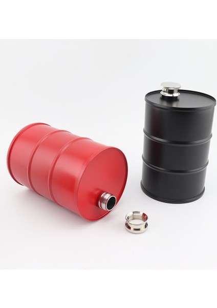 Mavi 25 Oz Alkol Likör Cep Şişesi Votka Yağ Davulları Viski Flagon Varil Şekli Viski Sürahi Taşınabilir 304 Paslanmaz Çelik (Yurt Dışından) modelleri