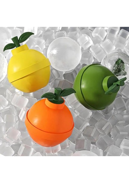 Limon Sarısı 1 Pc Yaratıcı Buz Topu Kalıp Soğutma Kokteyl Kalıp Viski Küresel Buz Küpü Ampuller Ev Yapımı Buz Küpü Yapımı Artefakt (Yurt Dışından) indirimleri