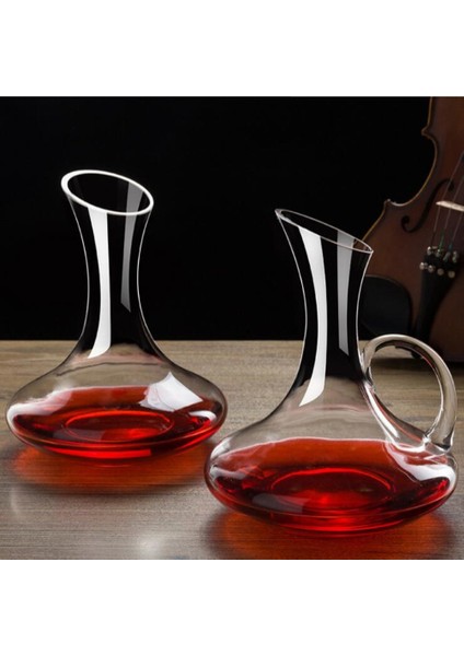 Yuvarlak Göbek 500 ml 1500 ml Büyük Sürahi El Yapımı Kristal Kırmızı Şarap Dekantörü Brendi Şampanya Bardakları Sürahi Sürahi Dökücü Havalandırıcı Aile Bar Için (Yurt Dışından) fiyatları