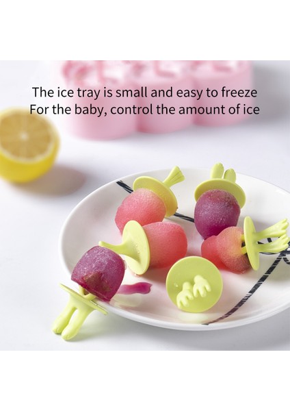 Üçgen-Mavi Dondurma Kalıp Silikon Ev Yapımı Diy Mutfak Aracı Dondurma Popsicle Küçük Popsicle Şerbet Kalıp Yapımı Çocuk Dondurma (Yurt Dışından)