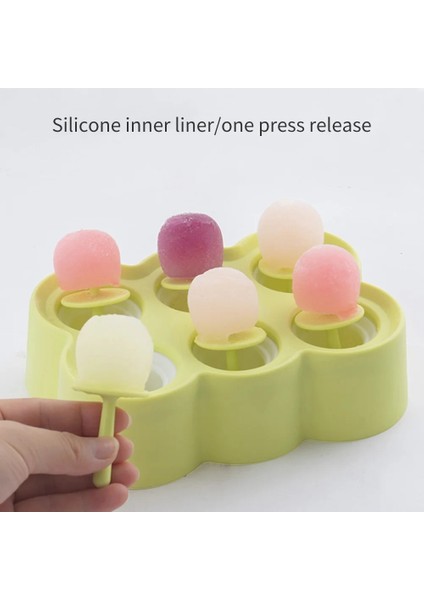 Üçgen-Mavi Dondurma Kalıp Silikon Ev Yapımı Diy Mutfak Aracı Dondurma Popsicle Küçük Popsicle Şerbet Kalıp Yapımı Çocuk Dondurma (Yurt Dışından)