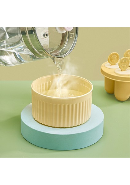 Sarı 4 Izgaralar Popsicle Kalıpları Silikon Buz Küpü Tepsileri Yaz Buz Küpü Kalıp Ev Içecek Buz Yapım Makinesi Buzdolabı Çocuk Oyuncak (Yurt Dışından) fırsatları