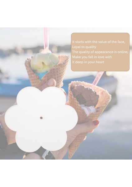 1 Adet 6 Delik Akrilik Dondurma Koni Standı Tutucu Şeffaf (Yurt Dışından) modelleri