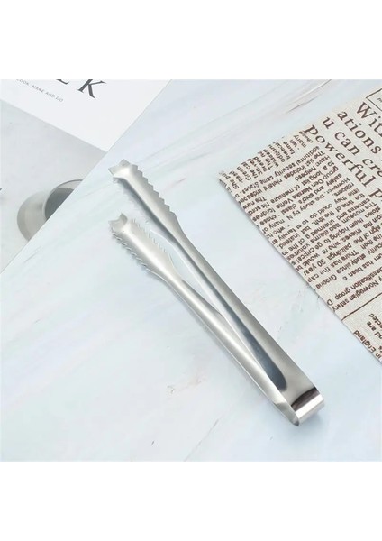 15CM 5 Adet 5/8/10 Adet Kova Kelepçesi Düşmeye Dayanıklı Gümüş Şeker Pratik Kullanışlı Paslanmaz Çelik Buz Kelepçesi Buz Klipsi (Yurt Dışından)