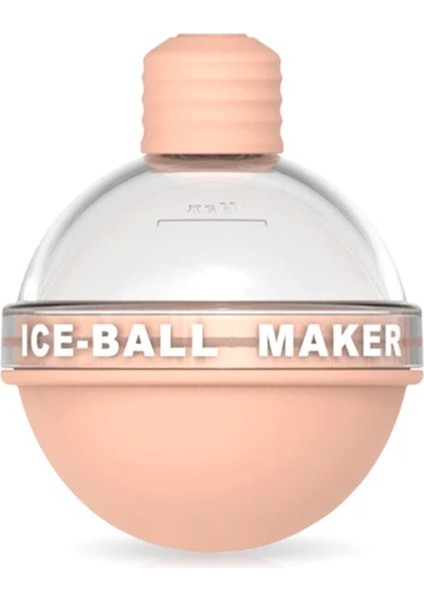 Pembe 6.7 cm Gıda Sınıfı Silikon Buz Küpü Tepsi Yuvarlak Buz Küpü Kalıp Kaktüs Buz Topu Makinesi Kalıp Viski Küre Buz Topu Kalıp Mutfak Bar Araçları (Yurt Dışından)