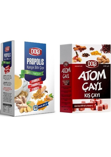 Kış Çayı + Propolis Karışık Bitki Çayı 150 gr x 2