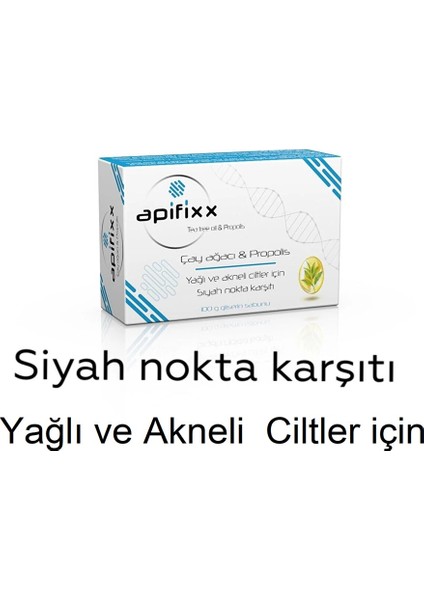 Çay Ağacı Propolis Siyah Nokta ve Yağlı Cilt Için Sabun