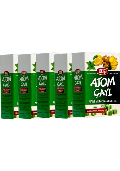 Atom Çayı Nane Limon 5 Adet