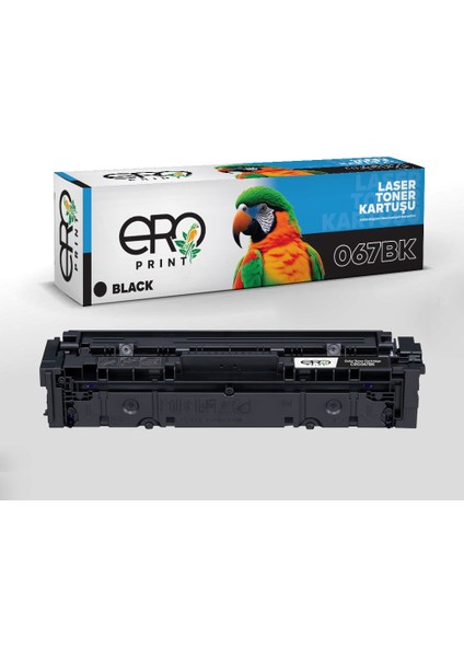 Canon CRG067BK Çipli Siyah Muadil Toner