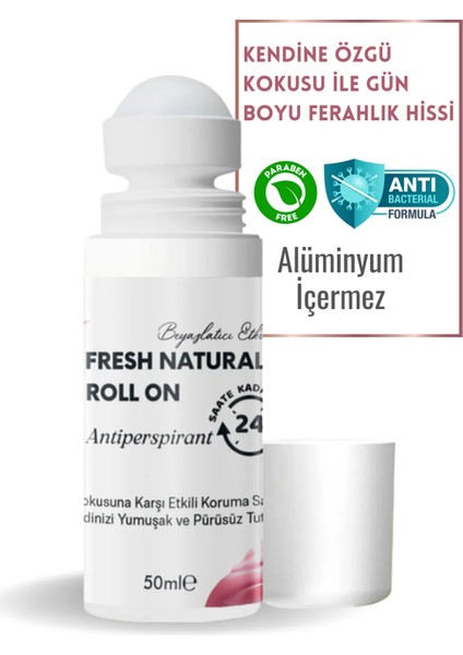 Valeria Massimo Antiperspirant Whitening Roll-On,ter Önleyici Beyazlatıcı Roll-On 50 ml