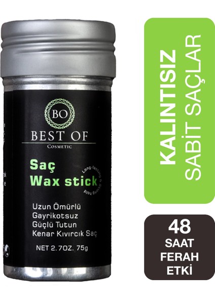 Güçlü Tutunan Saç Sabitleyici Wax Stick 75 gr