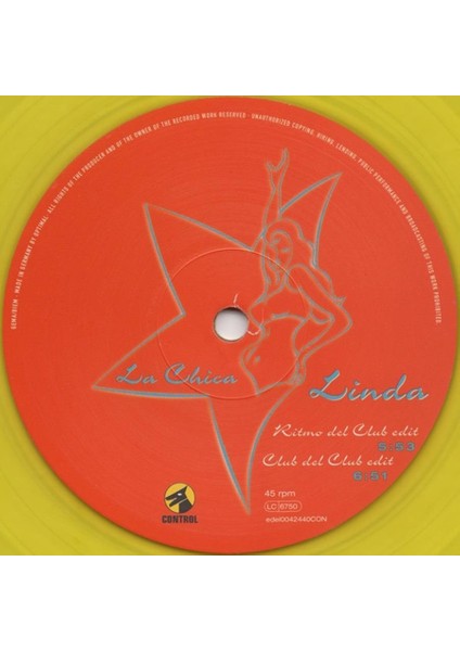 El Ritmo Del Amor - La Chica Linda –  Disco Vinly Plak Alithestereo