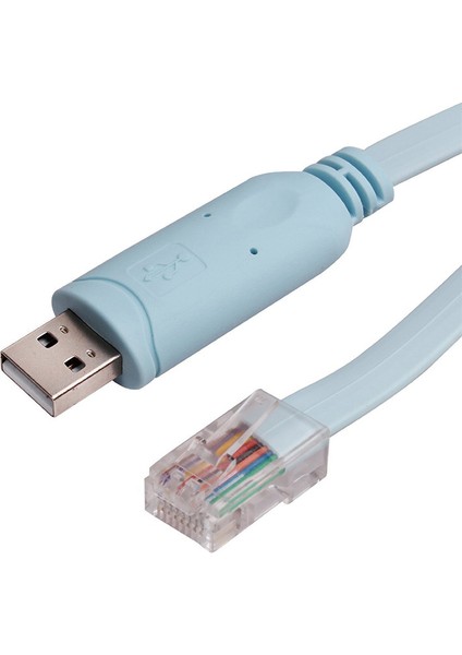 USB 2.0 Cisco Router RJ45 Konsol Kablosu usb to rj45 kablo 1.5m