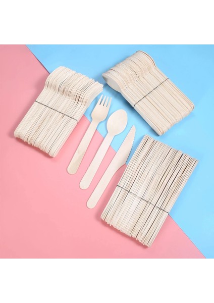 10 Adet Çatal (16 Cm) 10/150/500 Adet Tek Kullanımlık Ahşap Çatal Çatal/kaşık/kesici Bıçak Parti Malzemeleri Mutfak Eşyası Tatlı Sofra Ambalaj 16 cm (Yurt Dışından)