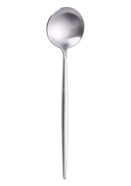 Yemek Kaşığı 1 Adet Gümüş Sofra Seti 18/10 Paslanmaz Çelik Sofra Çatal Bıçak Kaşık Seti Çatal Kaşık Tereyağı Bıçağı Çubuklarını Mat Yemek Takımı Setleri (Yurt Dışından)