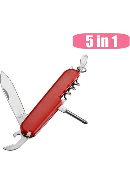 5 In 1 5/7/9/11 In 1 Çok Fonksiyonlu Katlanır Bıçak Paslanmaz Çelik Ordu Bıçaklar Cep Avcılık Açık Kamp Survival Edc Bıçak Aracı (Yurt Dışından)