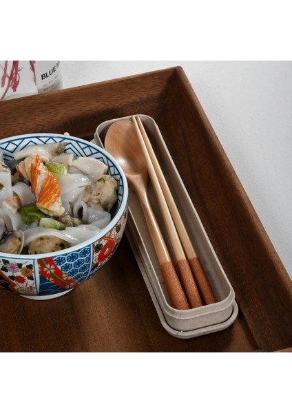 B1 Ahşap Çubuklarını Kaşık Japon Sofra Seti Doğal Ahşap Yemek Takımı Seti Yeniden Kullanılabilir Dayanıklı Suşi Çubuklarını Mutfak Çatal Bıçak Kaşık Seti (Yurt Dışından) indirimleri