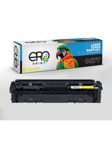 Canon i-SENSYS LBP631dw Çipli Sarı Muadil Toner