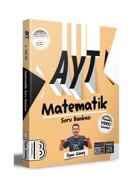 Benim Hocam Yayınları 2024 AYT Matematik Tamamı Video Çözümlü Soru Bankası