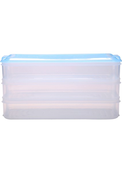 Plastik Saklama Kutuları Buzdolabı Saklama Kutusu Gıda Saklama Kapları Kapaklı Mutfak Buzdolabı Dolabı Dondurucu Masa Düzenleyici (Yurt Dışından)