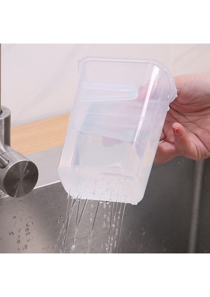 Buzdolabı Gıda Sıralama Saklama Kutusu Plastik Çok Kullanımlı Mutfak Çubuklarını Eşyaları Tutucu Banyo Organizatör 4 Adet Temizle (Yurt Dışından) indirimleri