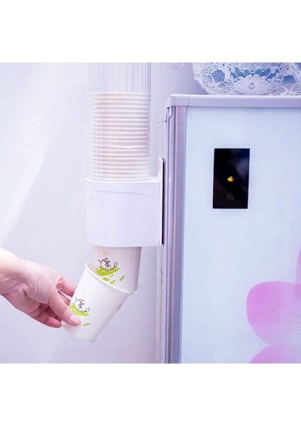 Bardak Dispenseri, Bardak Tutucu 3oz - 7oz Düz Tabanlı Veya Koni Bardaklara Uygun Su Bardakları Dispenseri Duvara Monte Banyo (Yurt Dışından) modelleri